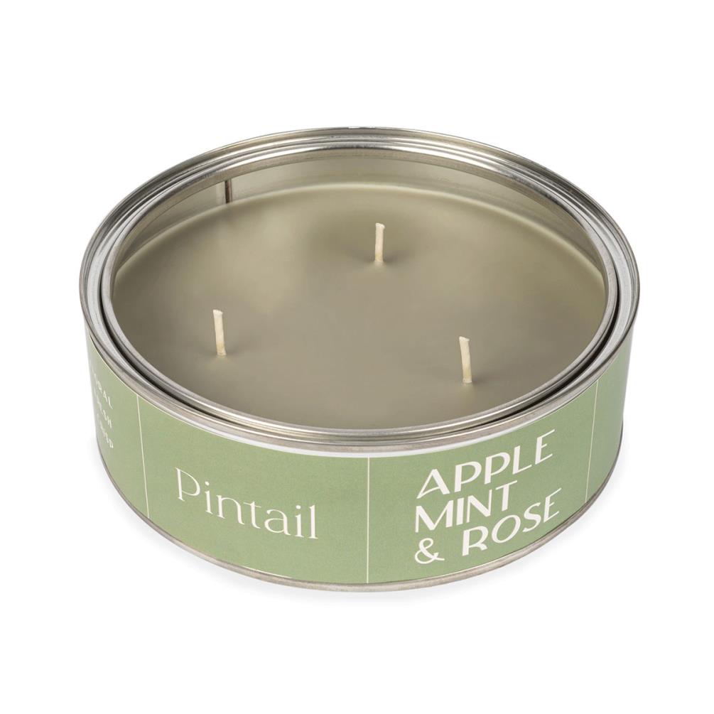 Pintail Candles Apple Mint & Rose Triple Wick Tin Candle Extra Image 2